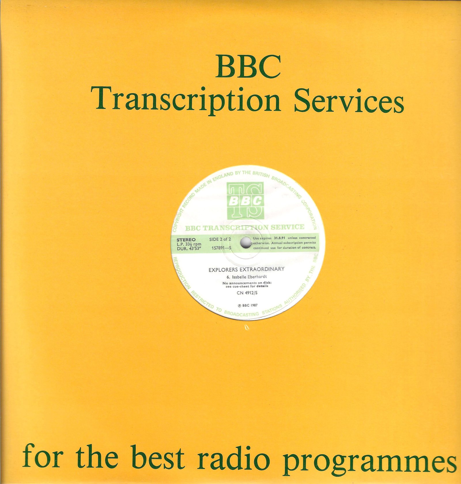 Back cover of CN 4912 S 6